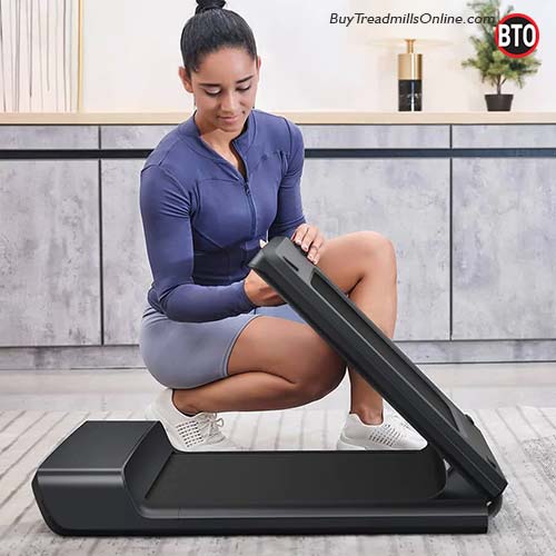foldable treadmill under bed